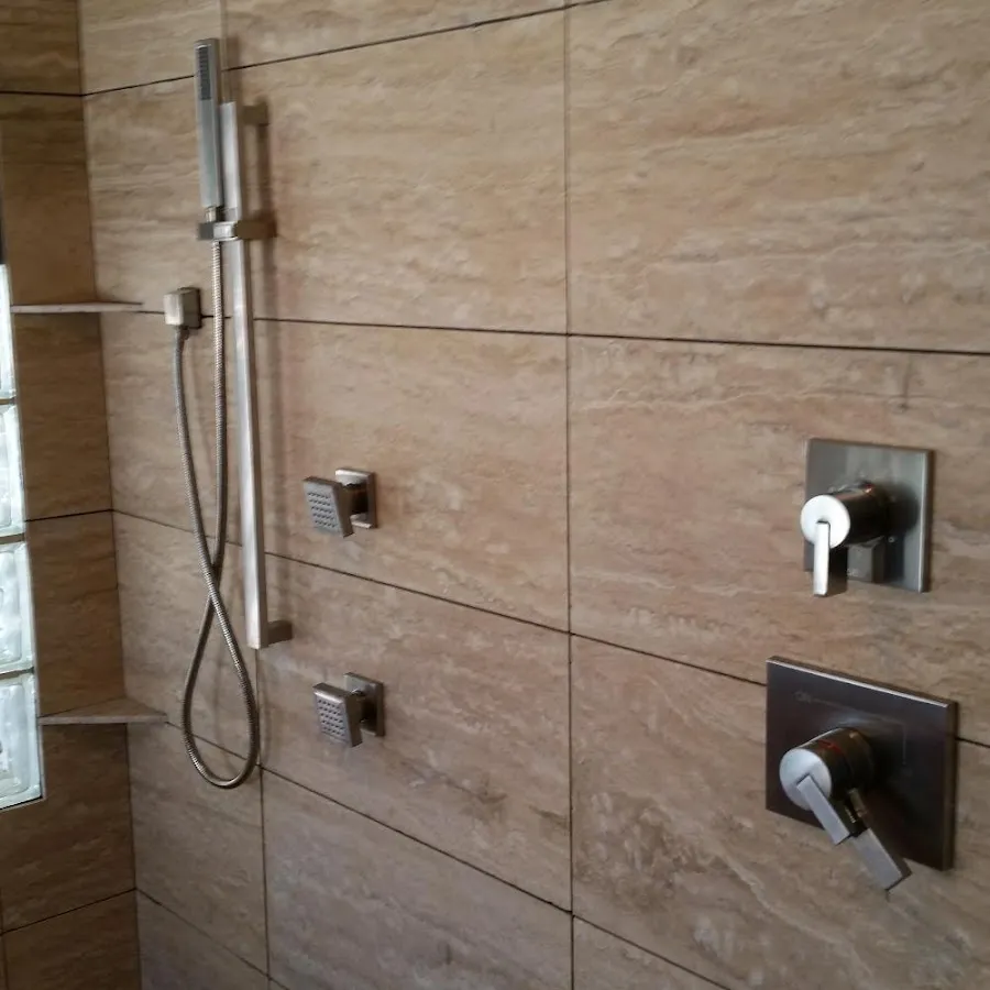 Shower fixture installation for Water Heater Replacement in Clarksburg